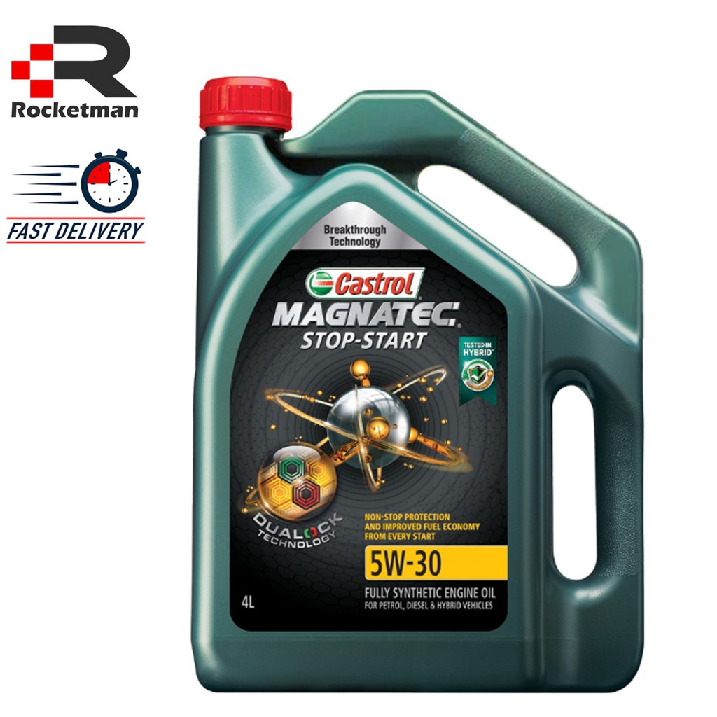 CASTROL MAGNETEC 5W30 STOP START FULLY SYNTHETIC ENGINE 