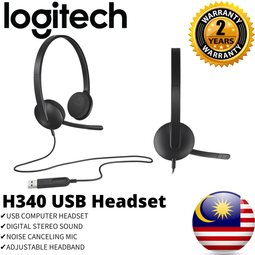 h340 usb computer headset