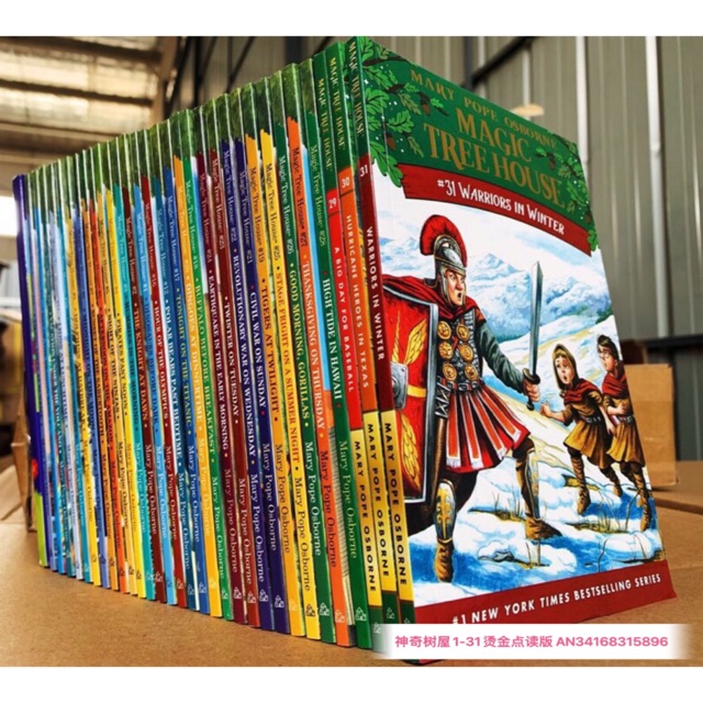 Free Peninsular Shipping Brand New Magic Tree House Series 1 32 In House Shopee Malaysia