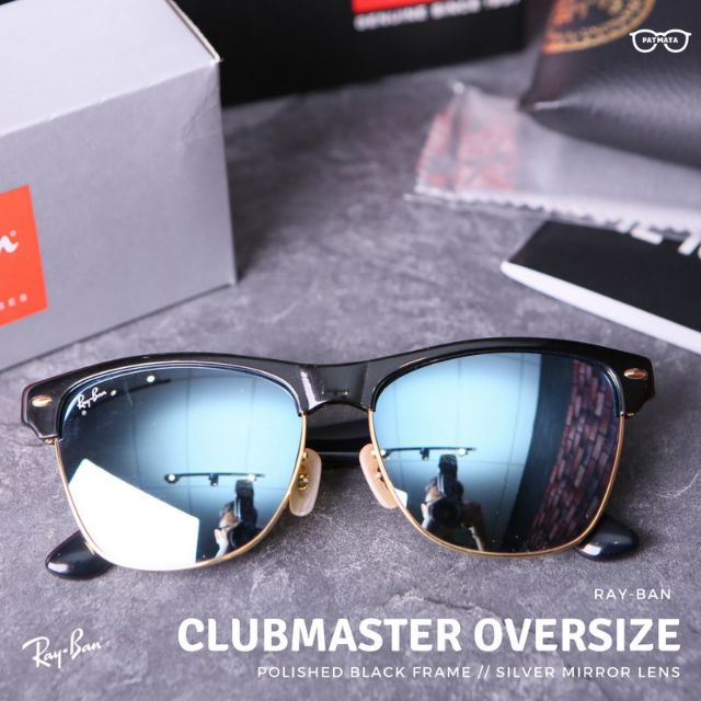 oversized ray ban clubmaster