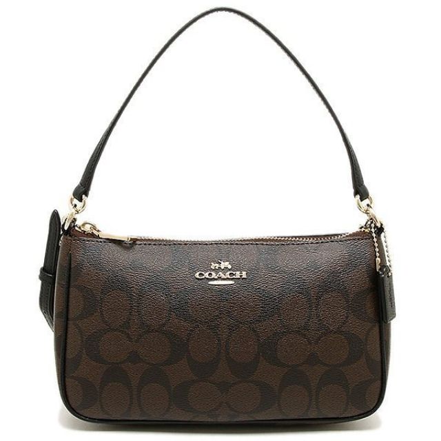 coach signature shoulder bag