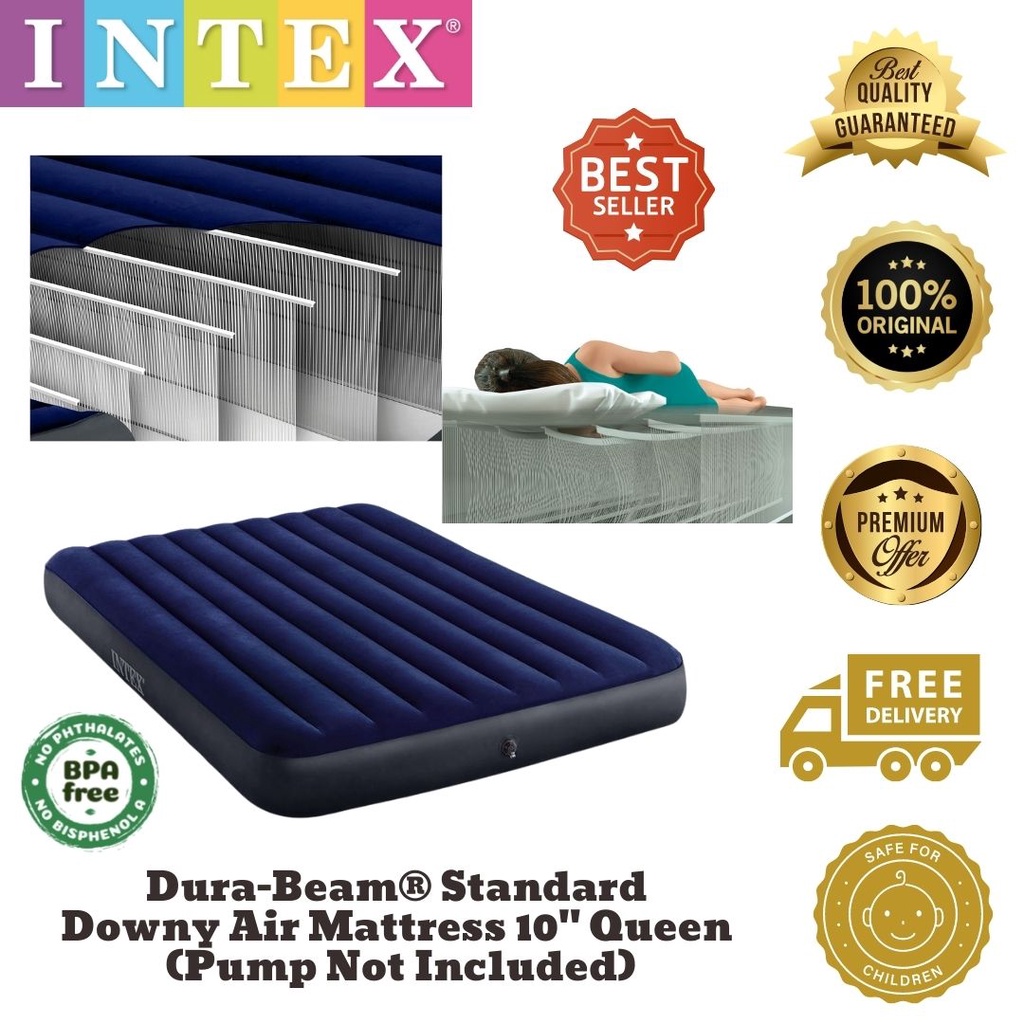 BRAND NEW STOCK Intex Single/Queen Inflatable Bed Travel Airbed