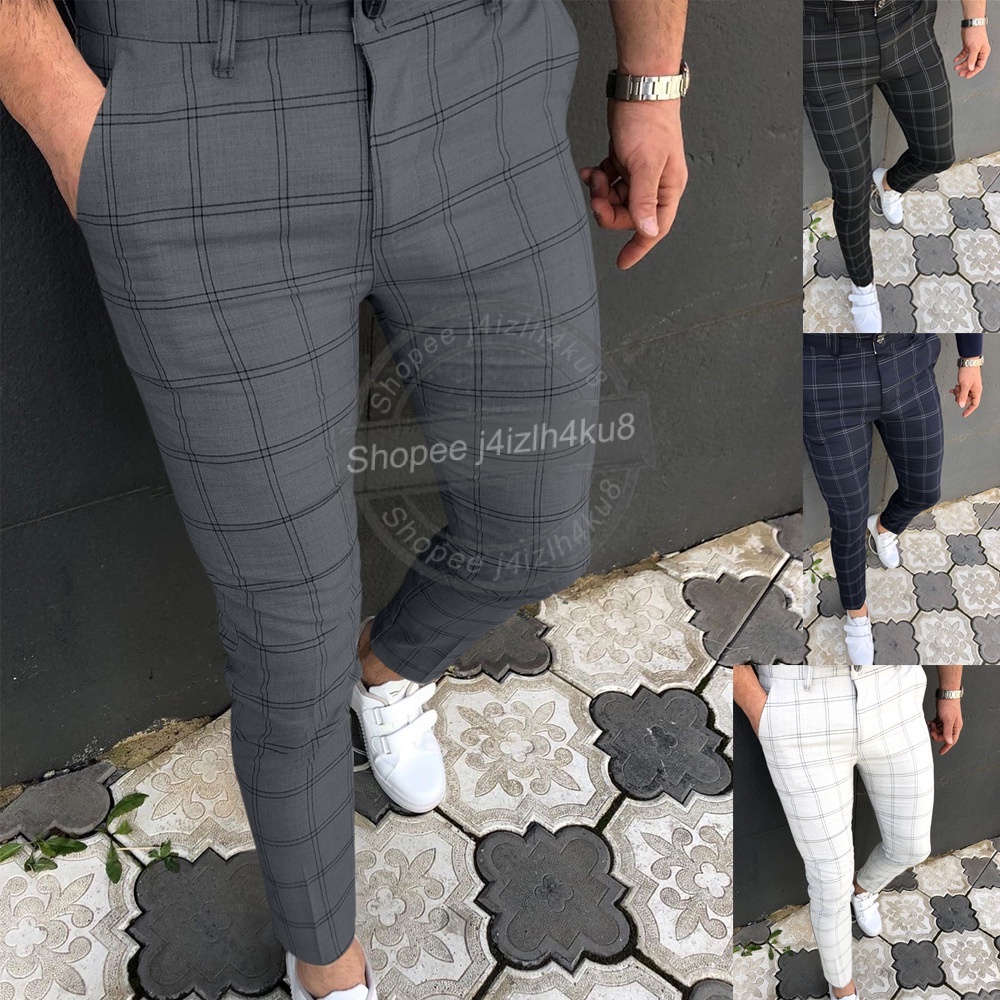 trousers checkered pants