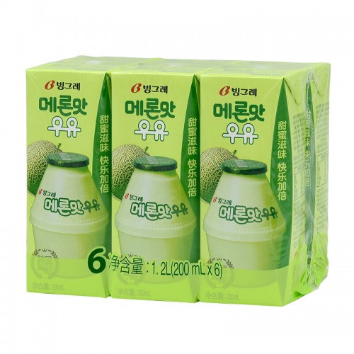 Binggrae Korean Melon Flavored Milk (6 x 200ML) Shopee Malaysia