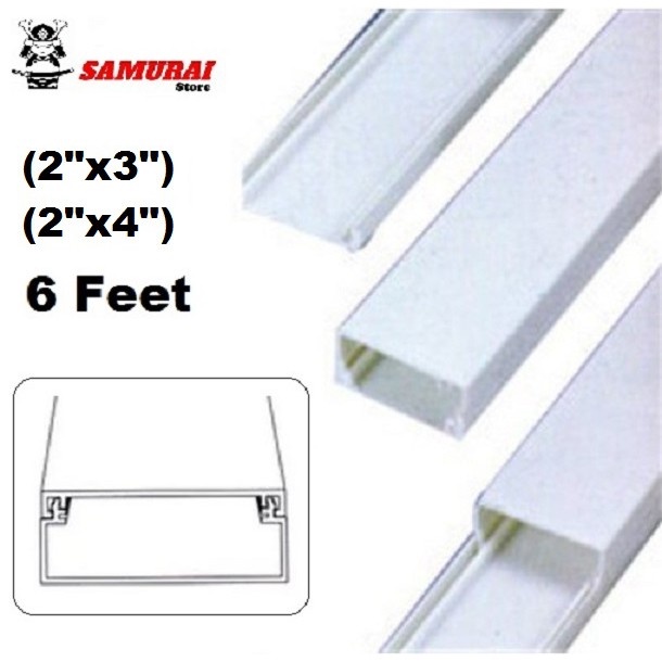 2 X 4 2 X 3 6ft Pvc Wiring Casingelectrical Casing Trunking