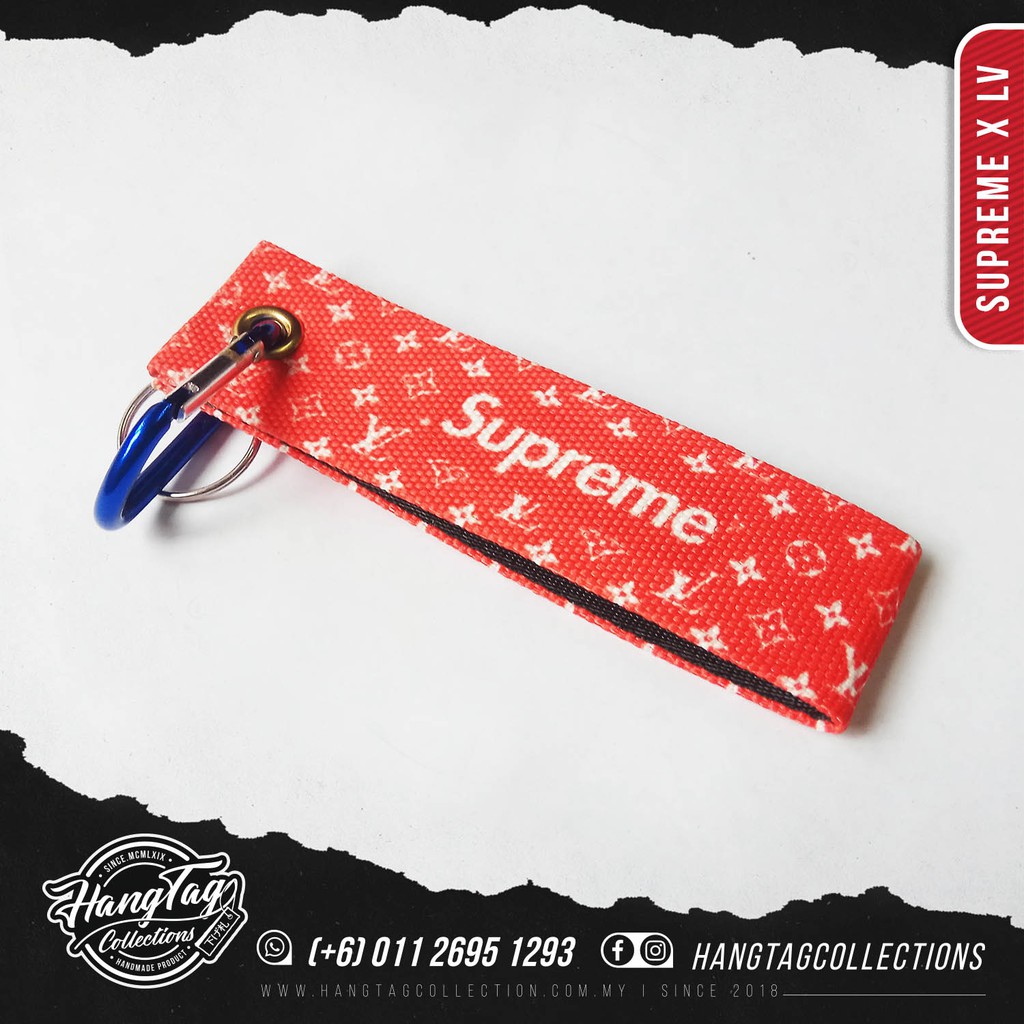 louis vuitton supreme lanyard