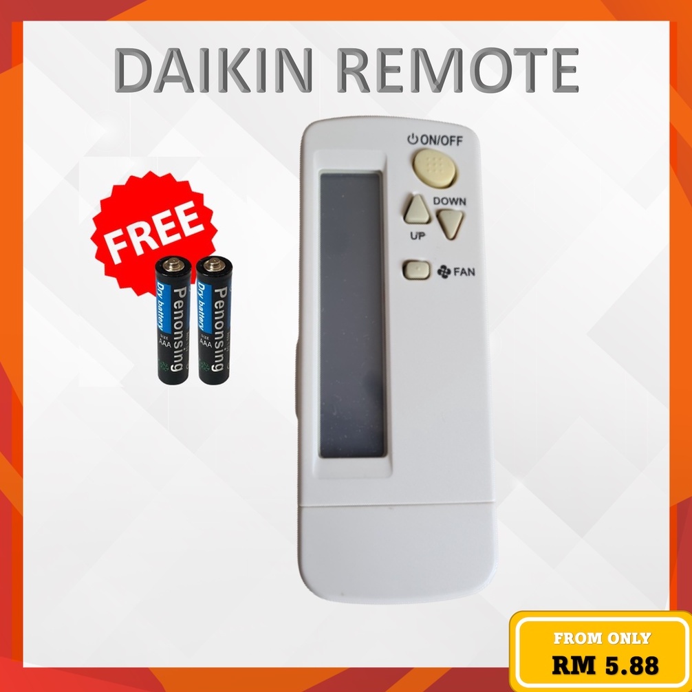 Ready Stock Daikin Aircond Air Conditioner remote control BRC4C151