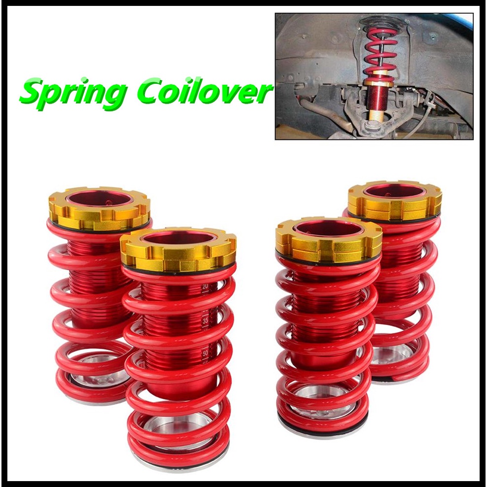 Universal Coilover Conversion Kit Adjustable Spring Coilover Kit