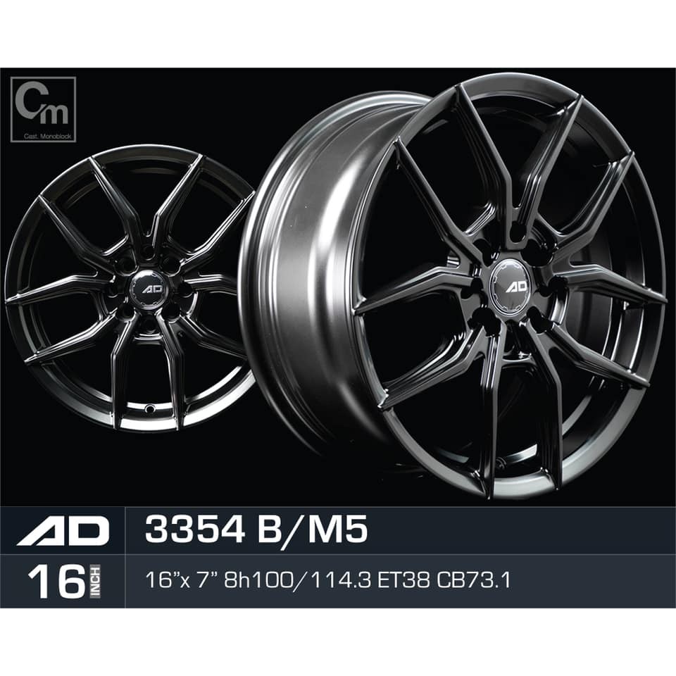 AD 16 inch 7JJ 4X100 4X114.3 ET38 ORI CAR SPORT RIMS WHEELS 3354