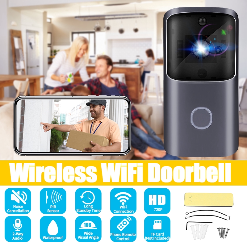 Smart Video Doorbell M10 Wireless Wifi Remote Intercom Splash