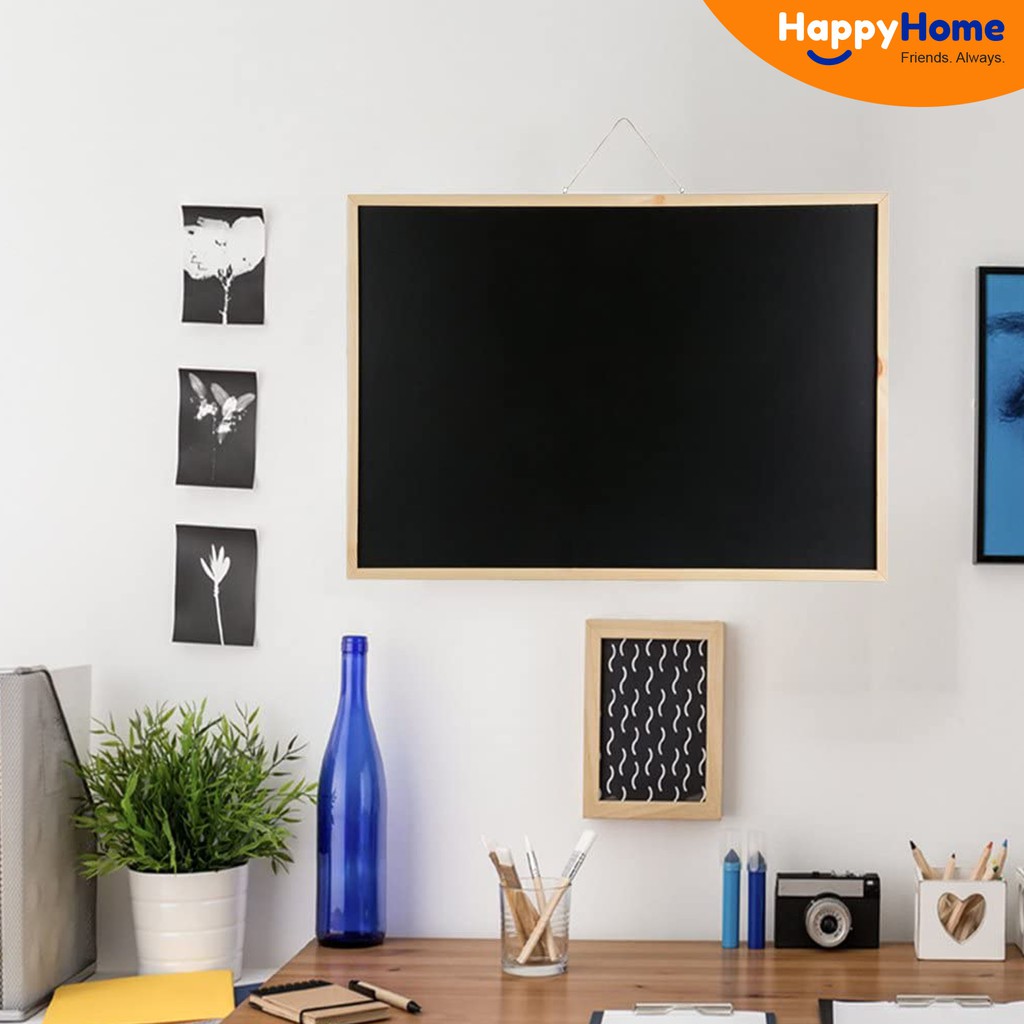 40x60 Cm Wooden Frame Black Board Shopee Malaysia