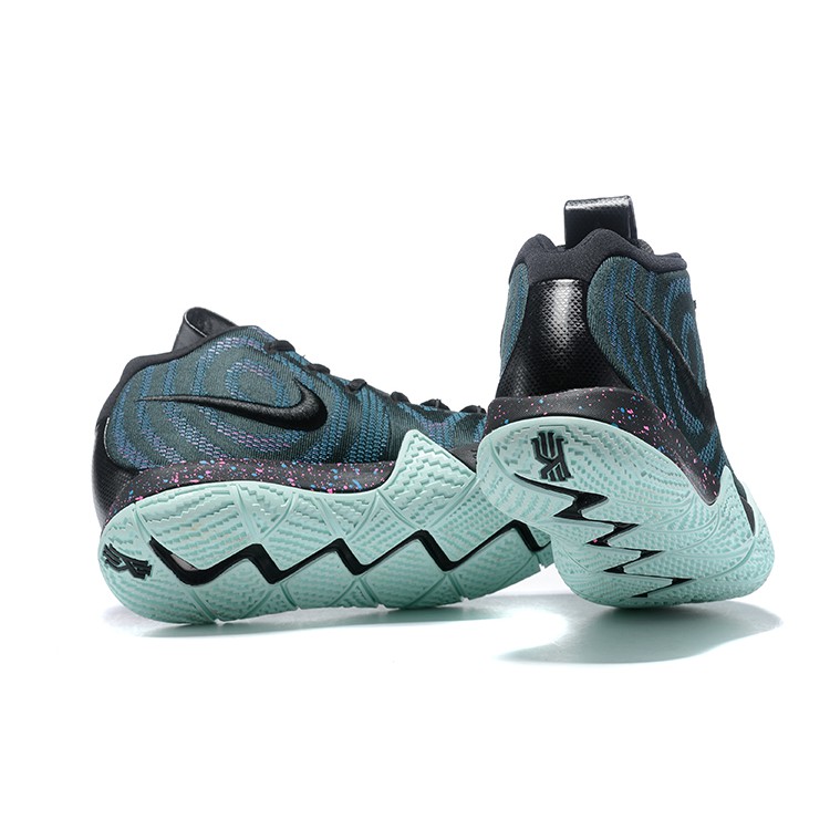 kyrie 4 black laser fuchsia