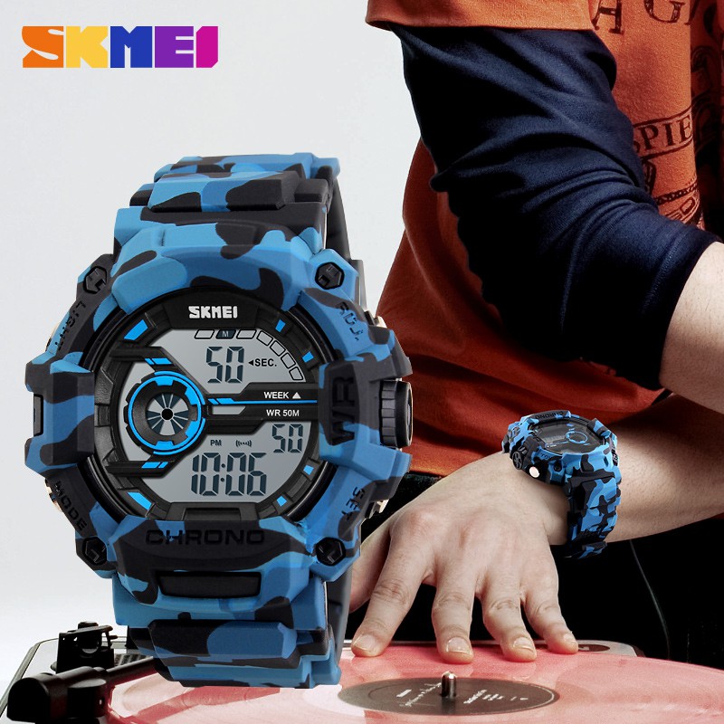 skmei camo watch
