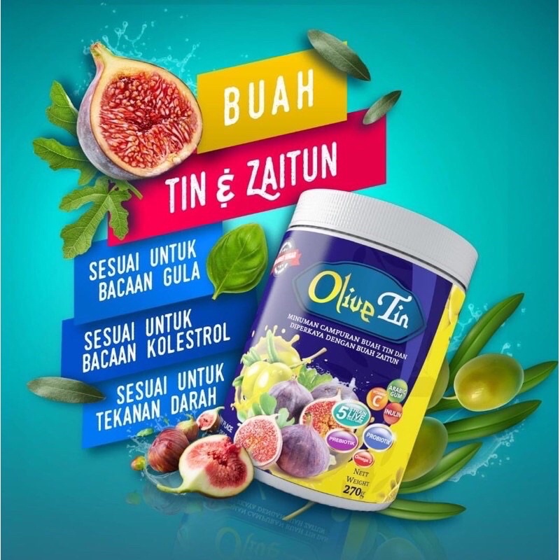 Buy Olive Tin Pakej Borong 5 Botol X 270g Seetracker Malaysia