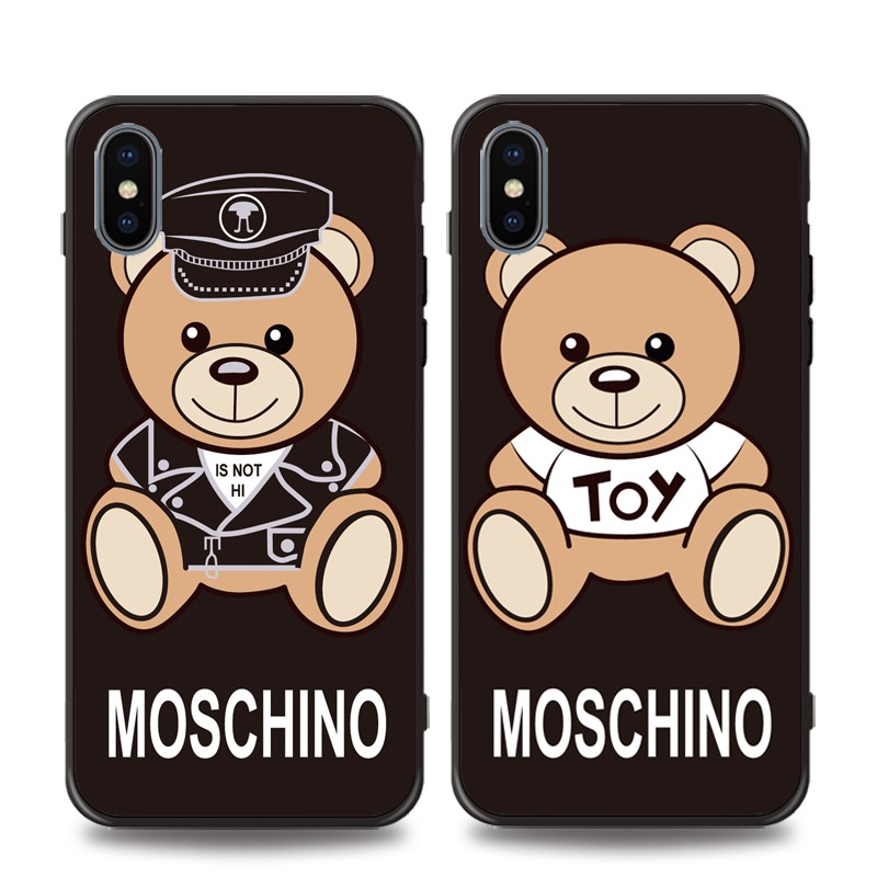 Moschino Cute Bear Iphone 5 6 6s 7 8 Plus X Xs Xr 11 Pro Xsmax Soft Cover Silicone Case Shopee Malaysia