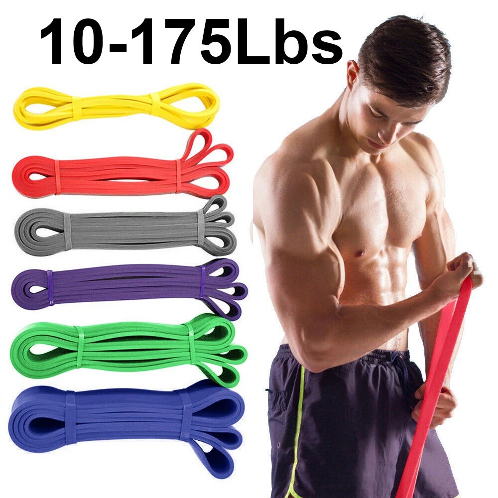 Gym Natural latex Resistance Band Elastic Band exercise band Fitness