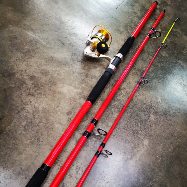 Pancing Set Pantai Joran Pro Fishing Mesin Hasamu Deep Hunter 6000 Pos Dgn Packing Paip Pvc Shopee Malaysia