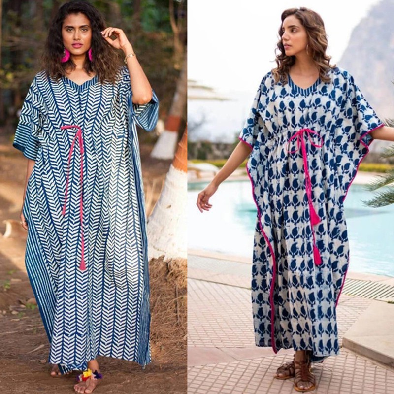 cotton beach cover ups plus size