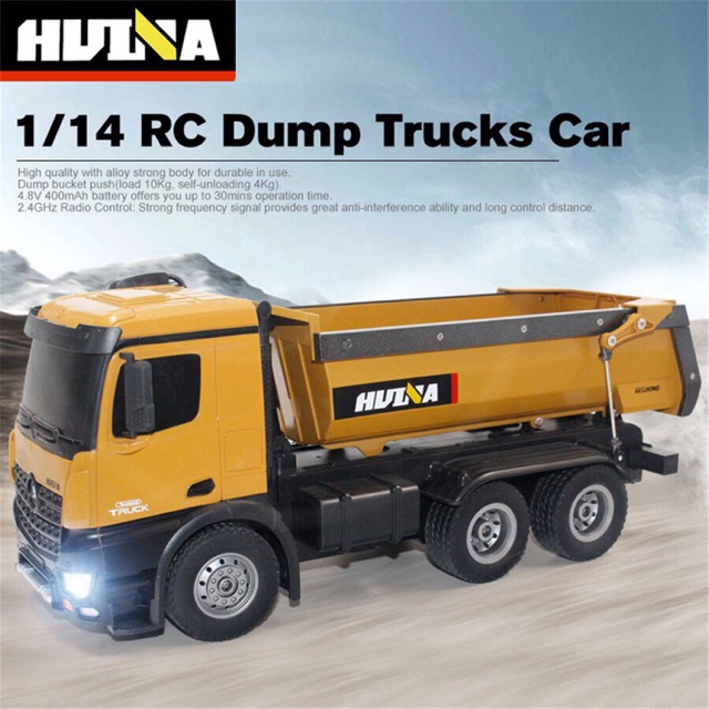 huina remote control dump truck