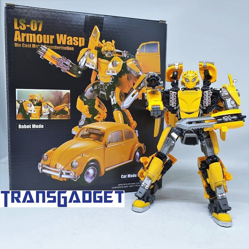 Bmb Transformers Ls 07 Bumblebee Movie B 127 Robot Ls07 Armor Wasp Mpm7 Shopee Malaysia