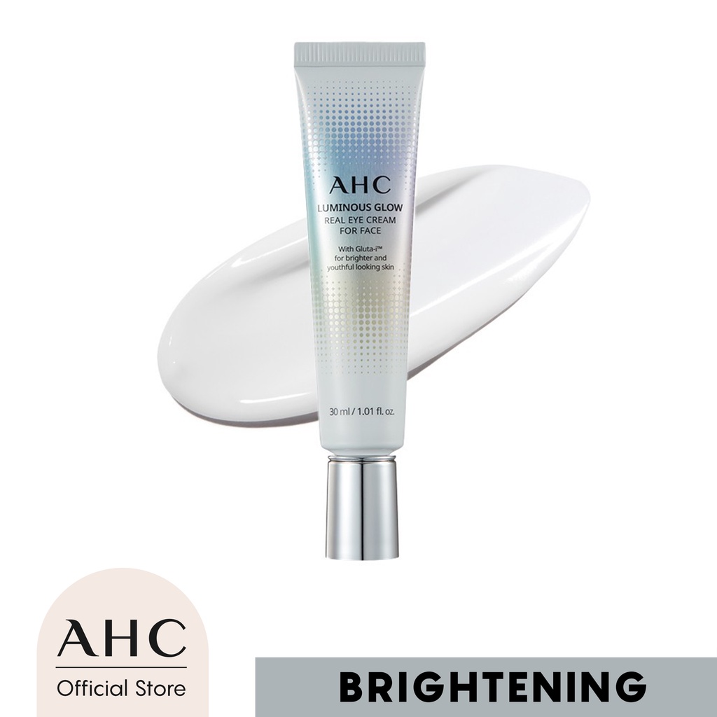 AHC Luminous Glow Real Eye Cream for Face 30ml Shopee Malaysia