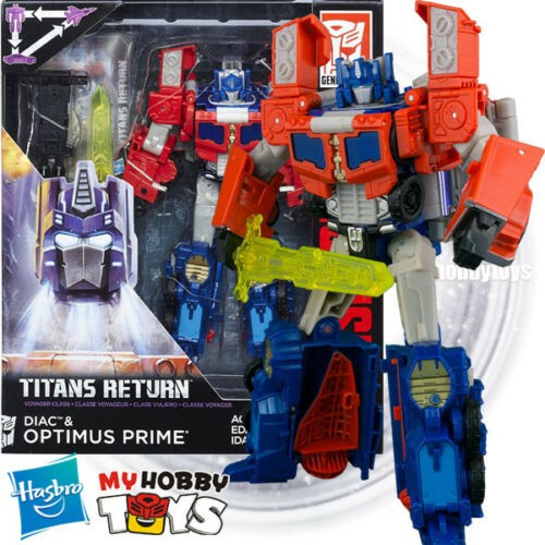 DIAC OPTIMUS PRIME Class V Triple Changer Transformers Generations Titans Return 