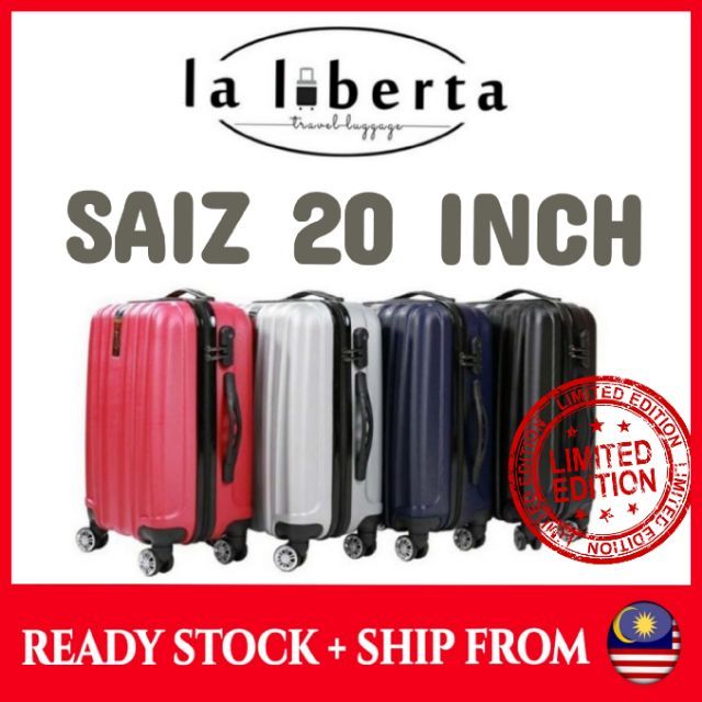 saiz luggage masuk cabin