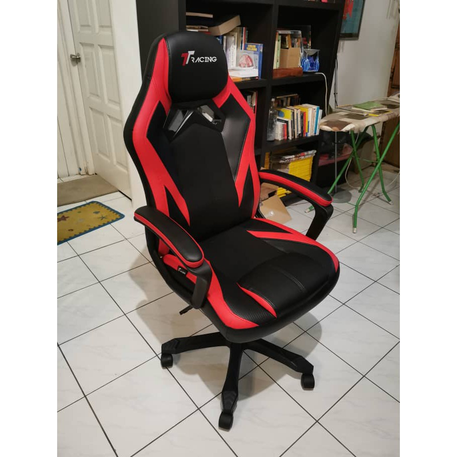 Ttracing Duo V3 Gaming Chair Red Shopee Malaysia