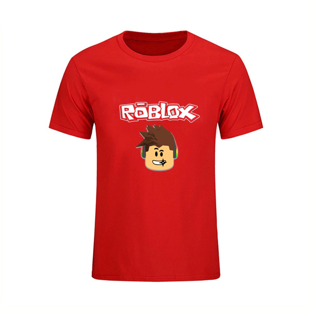 New High Quality Clothing Men S Roblox T Shirt Cotton D2703 Shopee Malaysia - roblox t shirt fanny pack