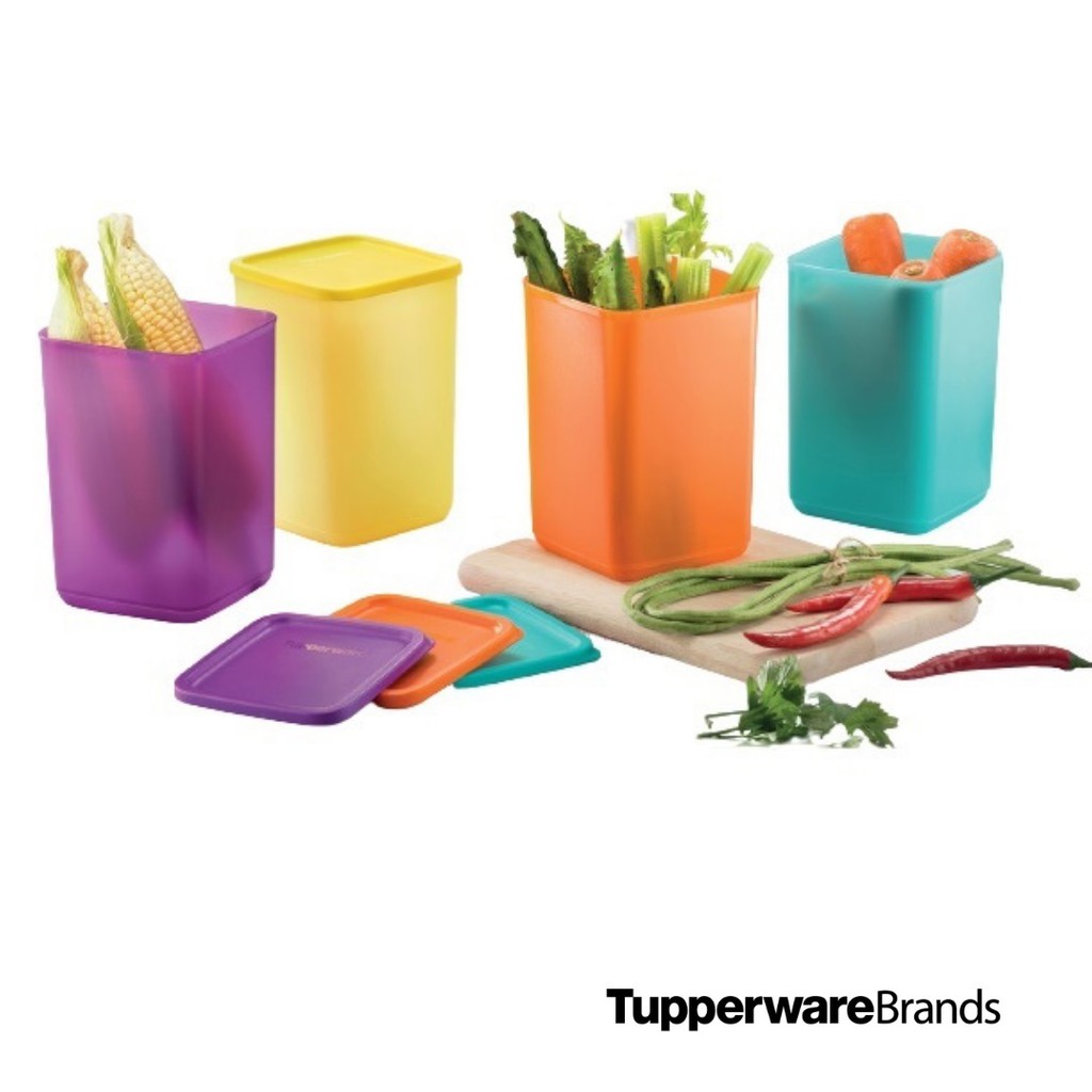 Tupperware So Fresh Tall (4) 2.2L each