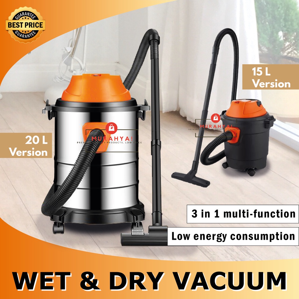 Vacuum cleaner 15L 20L 1200w Industrial high power vacuum Heavy duty ...