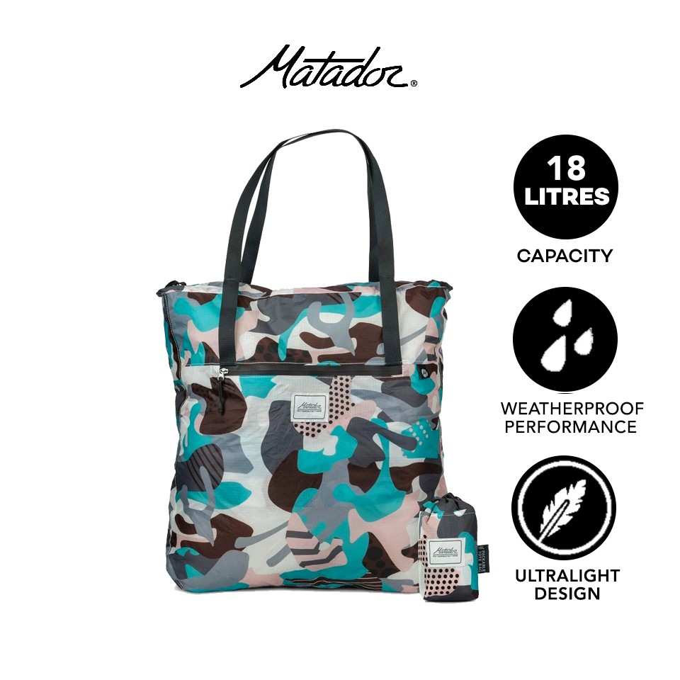 Matador Transit Packable Travel Tote Bag Pop (18L) Shopee Malaysia