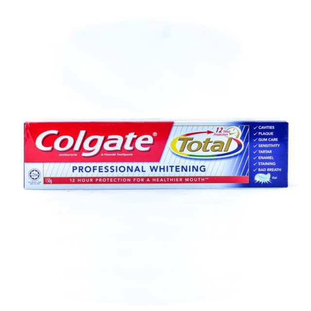 Colgate Total Professional Whitening Anticavity Toothpaste (150g ...