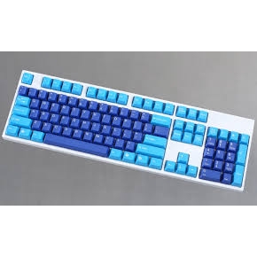 Tai Hao Abs Ocean Blue Double Shot Keycap Set Kdthus104 C01bu1 Shopee Malaysia