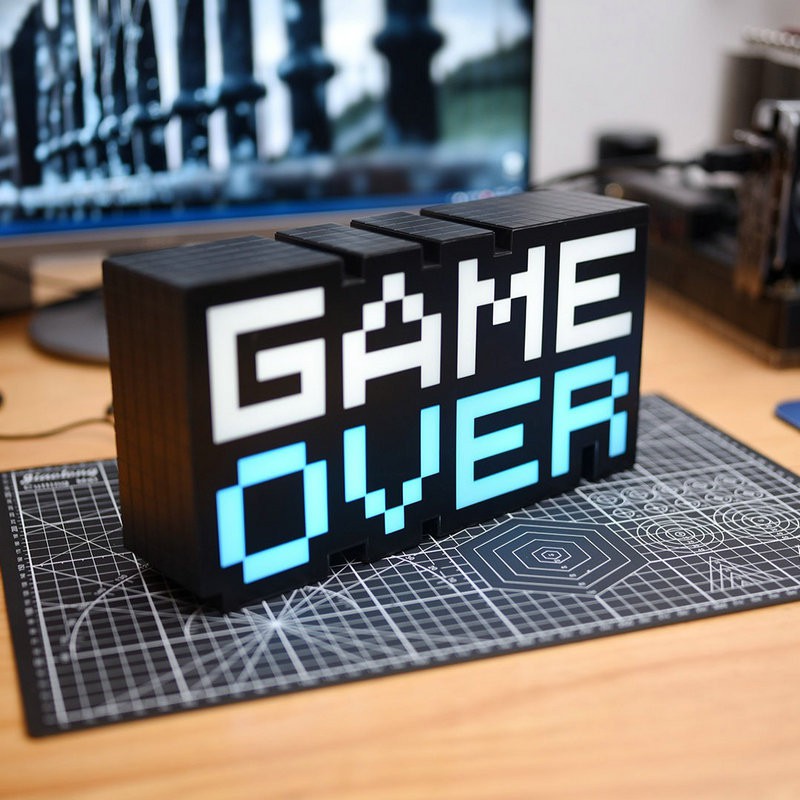 Game Over Light Accessories Shopee Malaysia