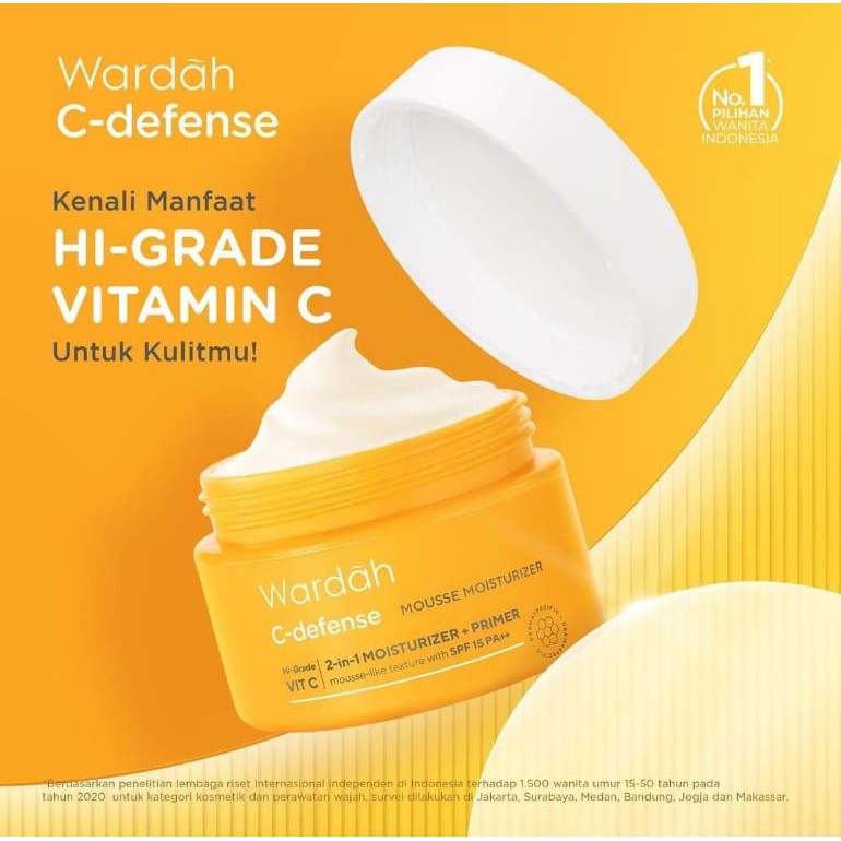 Buy Wardah C-Defense Mousse Moisturizer 30G  SeeTracker Malaysia