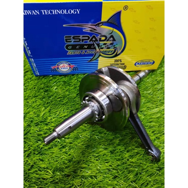 ESPADA RACING CRANKSHAFT Ex5 DREAM / Wave125 Jet 2mm PNP EX5 Dream ...