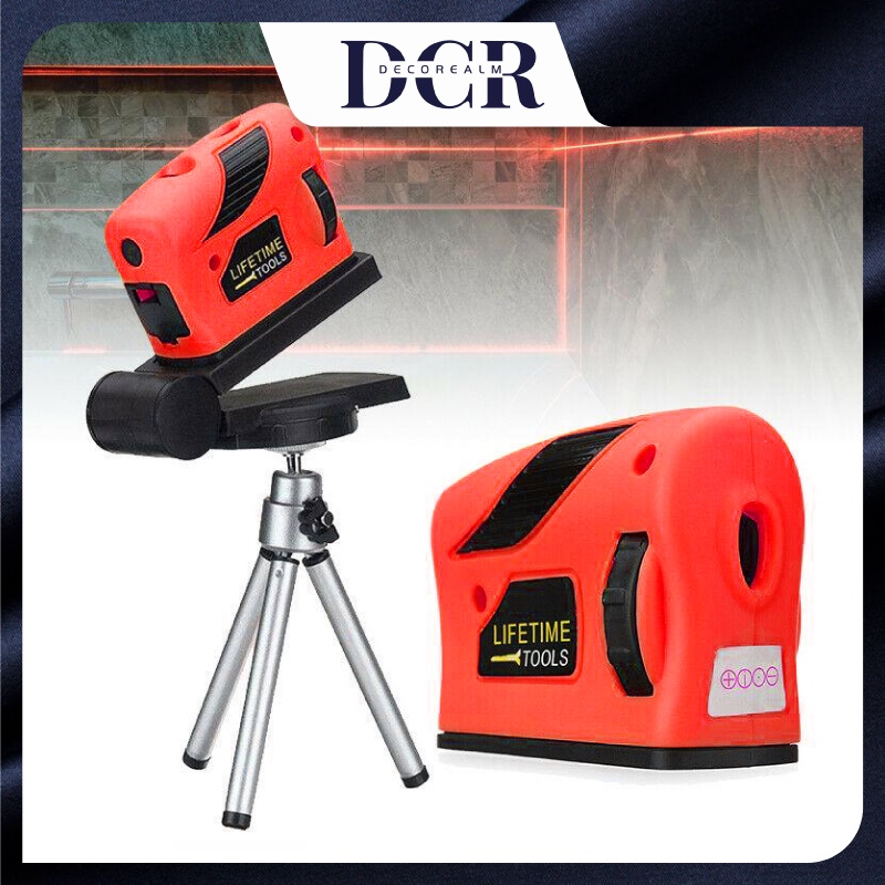 DCR 4 In 1 Automatic Laser Level Dot Line Vertical Cross Line with