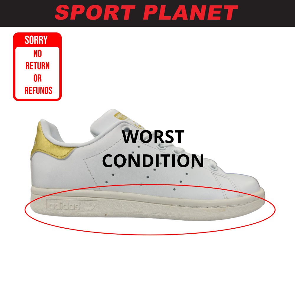Bunga Junior Smith Sneaker Shoe Kasut (BB0209) Sport Planet 19-11 (No No Refund) | Shopee Malaysia