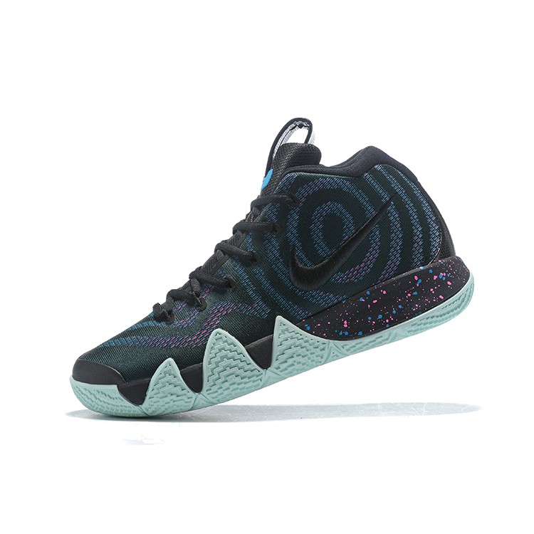 kyrie 4 black laser fuchsia