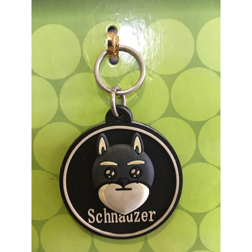 rubber dog name tags