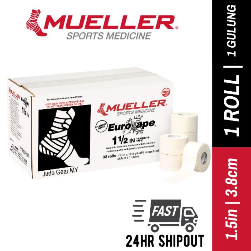 Mueller Platinum Eurotape Rigid Strapping Tape 1 Roll Shopee Malaysia