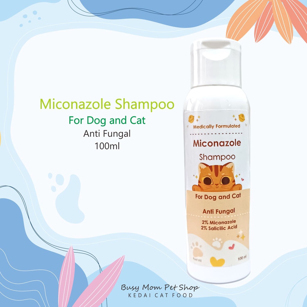 Miconazole Cat Dog Shampoo Anti Fungus Raid All 100ml Shopee Malaysia