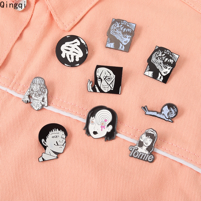 Movie Role Enamel Pin Comics Horror Terror Brooches Hat Bag Clothes Lapel Badges Creative Film Jewelry Gift for Friends