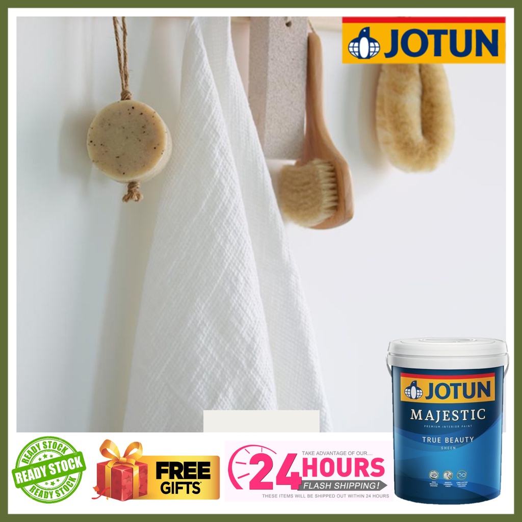JOTUN 9918 MORNING FOG Majestic True Beauty Sheen 5 Liter /Cat Dalam ...