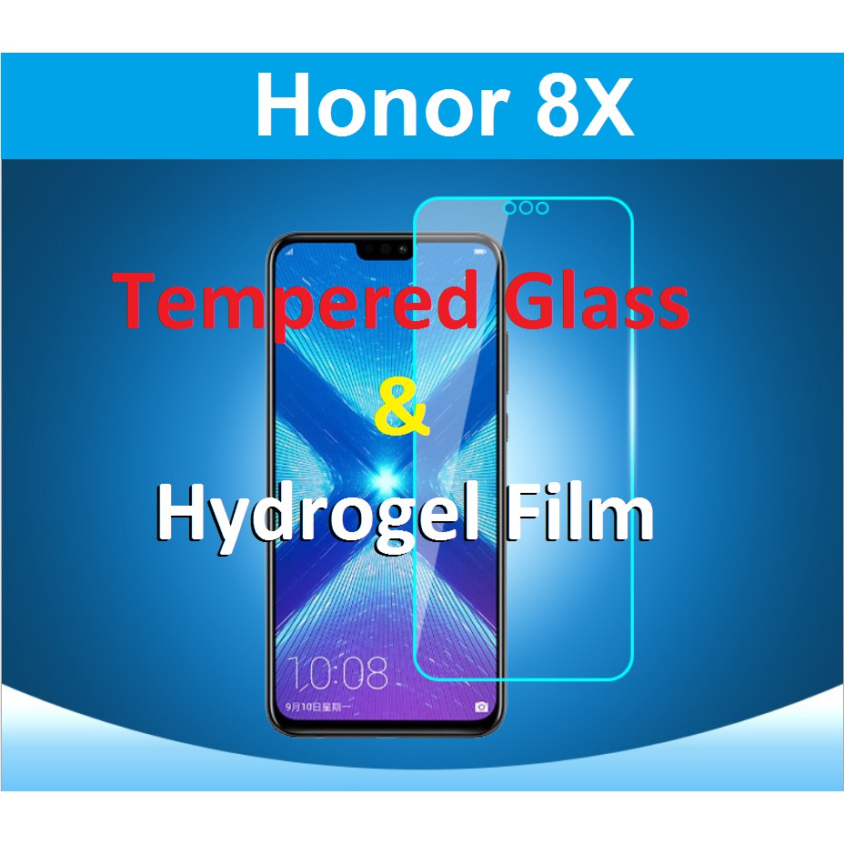Honor 8X Tempered Glass / Hydrogel Film Screen Protector Shopee Malaysia