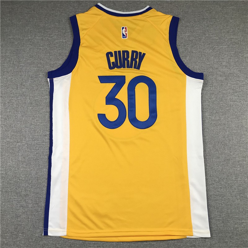 2017-21 GOLDEN STATE WARRIORS CURRY #30 NIKE SWINGMAN JERSEY (HOME) L -  Classic American Sports