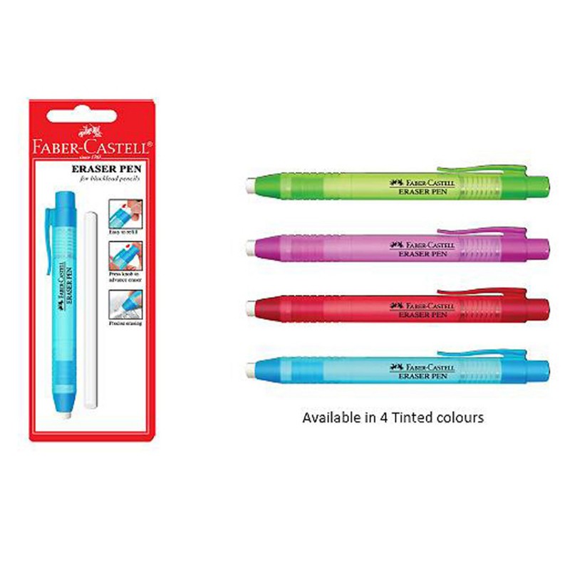 Faber Castell Pen Eraser With Refill (185920) Shopee Malaysia