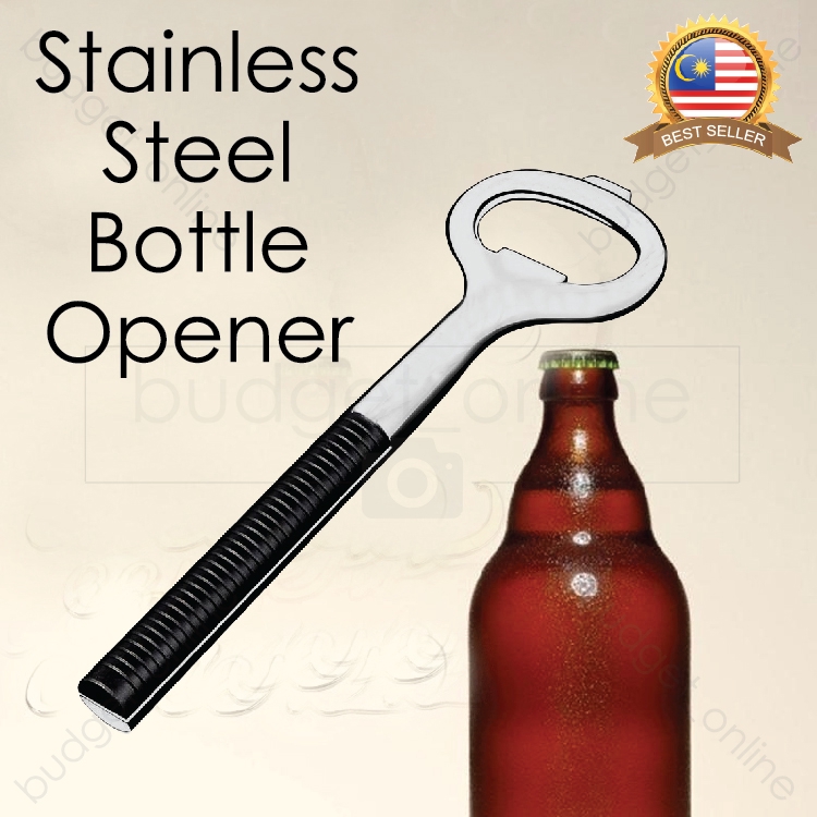 Stainless Steel Bottle Opener Heavy Duty Bartender Beer Bottle Cap Openers Shopee Malaysia