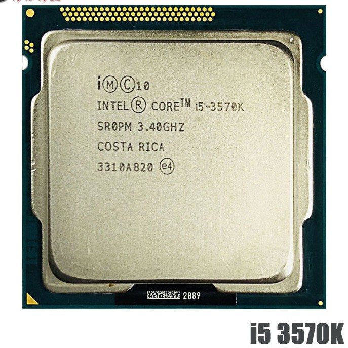 Intel Core I5 3570k I5 3570k 3 4 Ghz Quad Core Cpu Processor 6m 77w Lga 1155 Cpu Processors